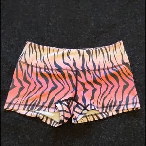 Feed Me Fight Me ombre tiger shorts